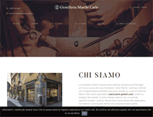 Tablet Screenshot of gioielleriamarchicarlo.it